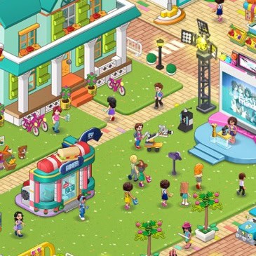 LEGO Best Engagement Strategy - LEGO Friends Heartlake Friendship Zone